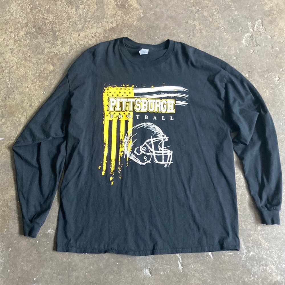 Pittsburgh Steelers long sleeved tee in black